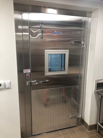 Commercial Refrigeration Walk-In Cooler located San Carlos Marriott