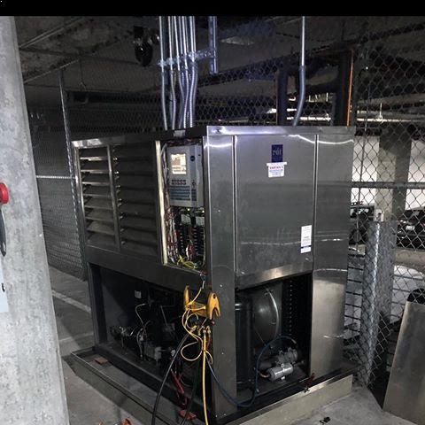 Condenser Unit In San Francisco Restaurant